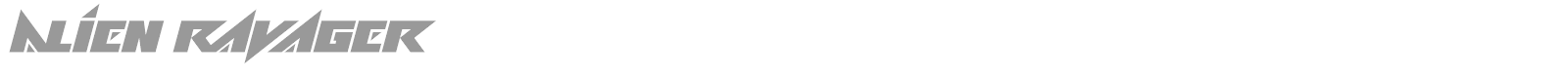Alien Ravager font preview